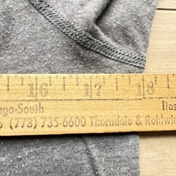 J. Crew Henley Womens S Gray Long Sleeve - Picture 4 of 7